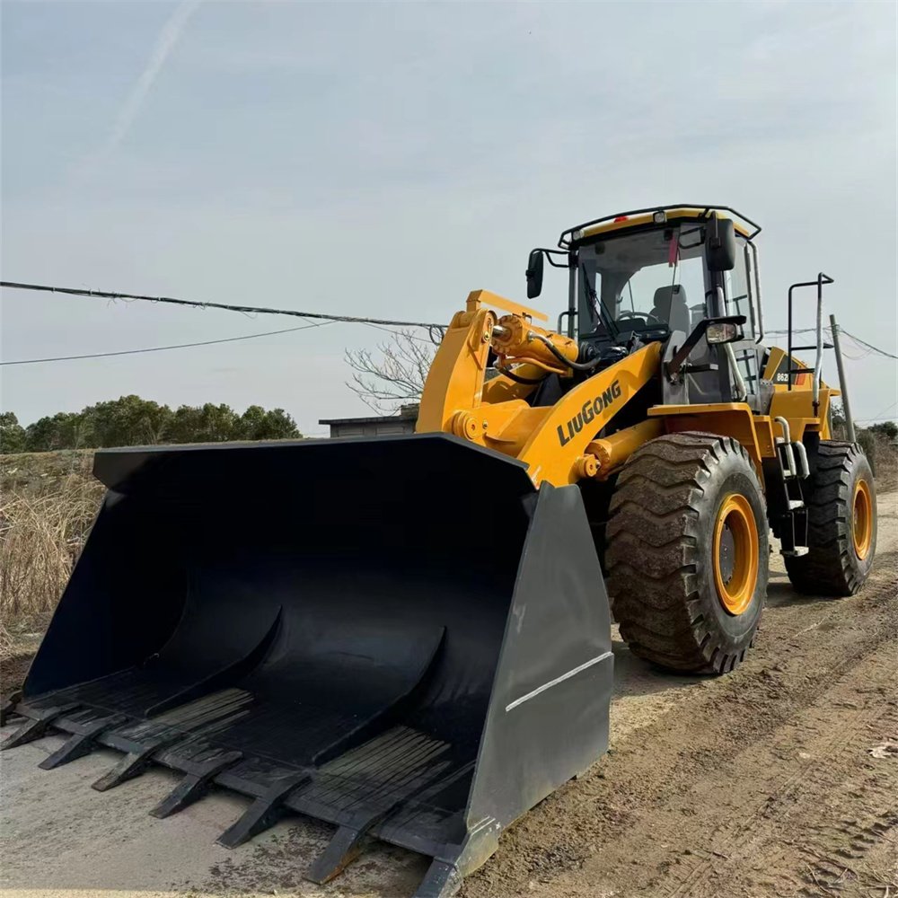 Used loader Good Condition LIUGONG Secondhand 862H Wheel Loader In Yard Original Used Loader LG862H On Hot Sale