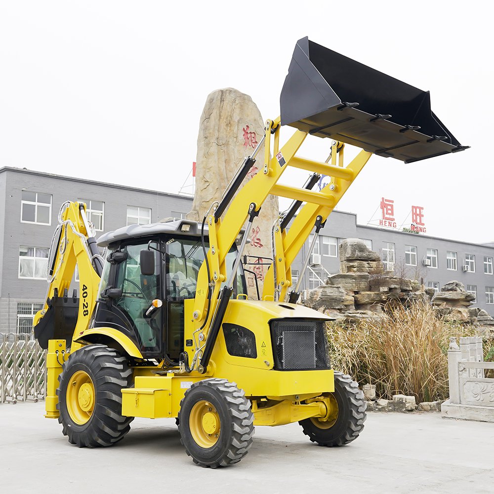 Backhoe Loader Backhoe Loader China Small Wheel Mini 4x4 Tractor Excavator Digger Backhoe Loader For Sale
