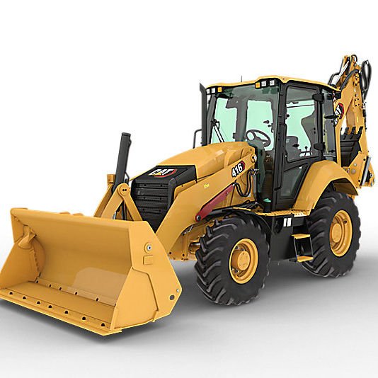 Original Caterpillar 416e Japanese Used Backhoe Loader On Sale