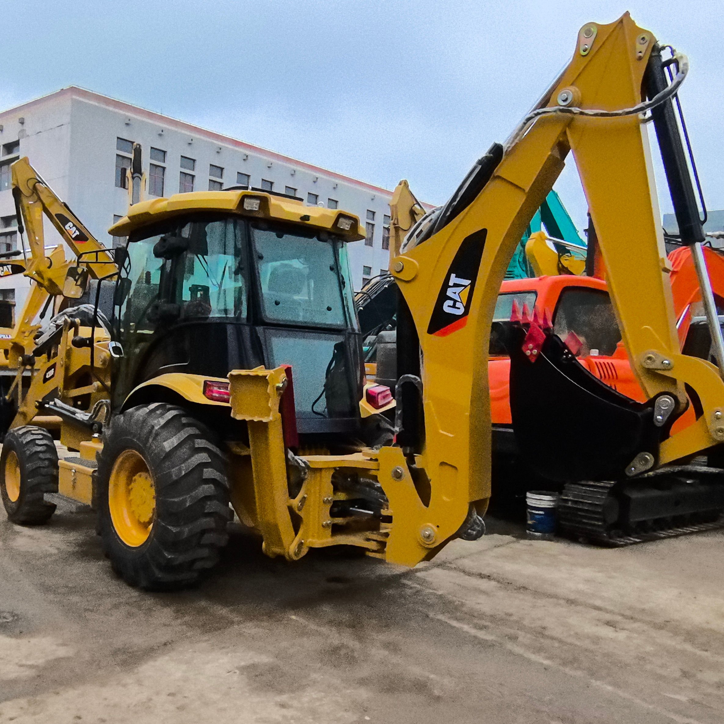 original attachment for jcb 2.5ton China ace mini tractor loader caterpillar used cat backhoe loader 420F 320 4x4