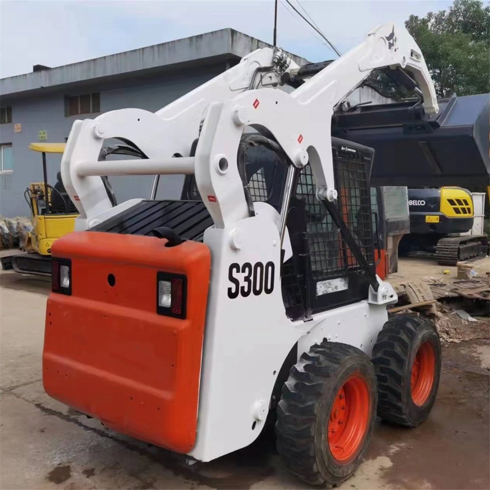 USA Brand Used Mini Skid Steer Loader S300 Wheel Small Skid Steer Loaders