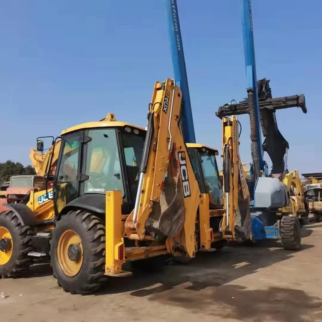 Used backhoe Loaders JCB4CX/3CX high quality low factory price Used Front Wheel Loader used backhoe loaders for sale