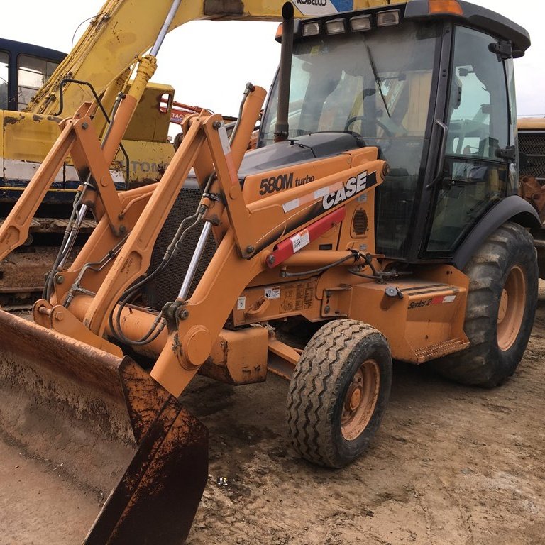 Used case 580L Wheel Loader backhoe 90% new For Sale/ case 580 super l backhoe loader