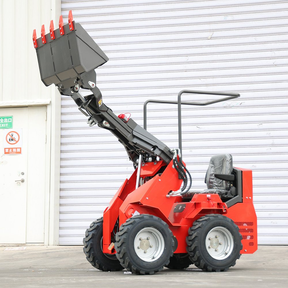 Infront Tracked Mini Skid Steer Loader Skid Steer With Skid Steer Bucket/Hammer Breaker