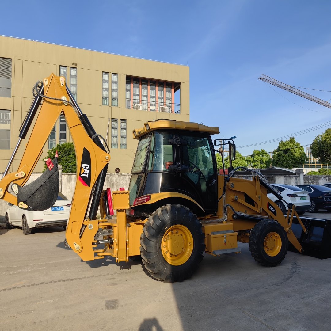 2024 new YM Cheap CAT 420F Used Backhoe Second Hand Loader Excavator caterpillar Provided Heavy Equipment Wheel Drive Pump