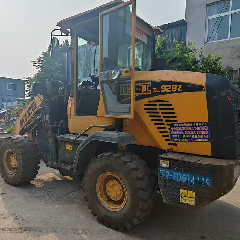 Low Price MingYu 928z Used Loader 3.2m Unloading Height Second-Hand Wheel Loader