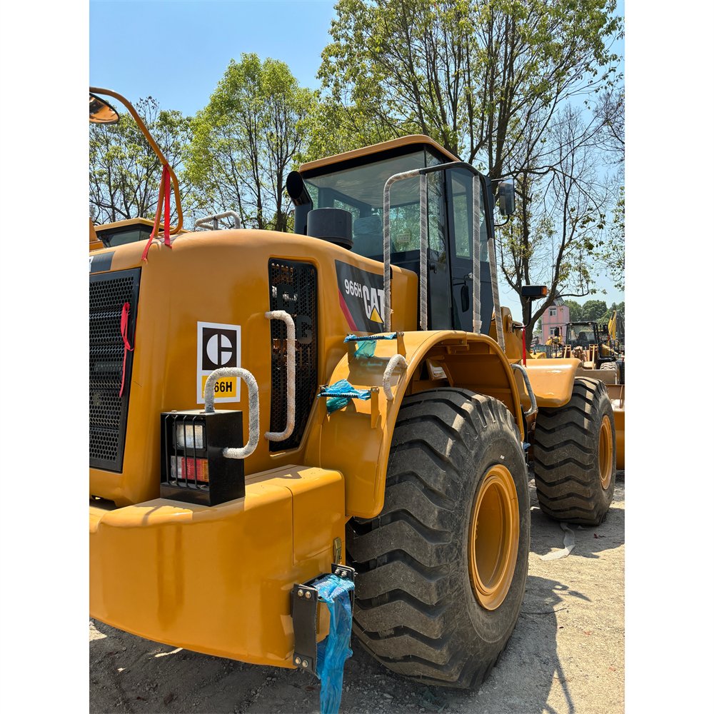 Caterpillar quality CAT966H with original parts CAT 966H used large wheel skid steer loaders second-hand construction machinery