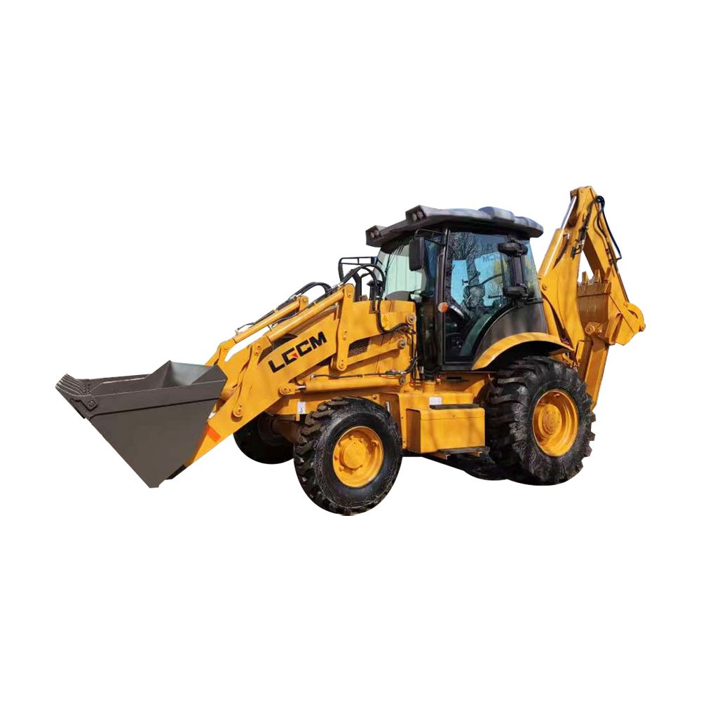 4wd 100hp Tractor with Mini Truck Crane Backhoe Excavator Loader LGB88 YUCHAI Engine Used Front Wheel Loader 2650 Mm 4085 Mm