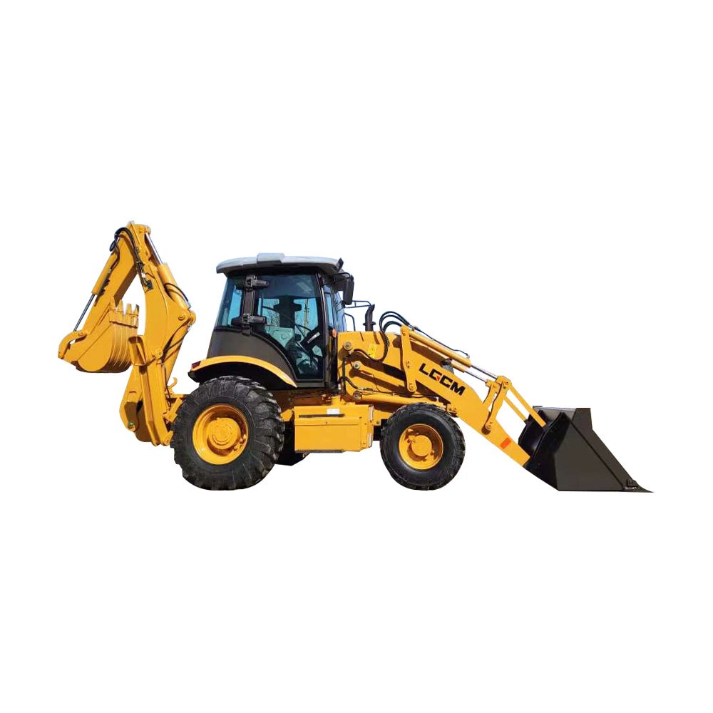 4wd 100hp Tractor with Mini Truck Crane Backhoe Excavator Loader LGB88 YUCHAI Engine Used Front Wheel Loader 2650 Mm 4085 Mm