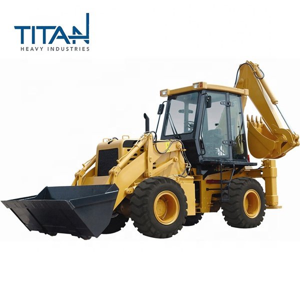 CE ISO TL30-25 OEM Front Loader 4WD Mini Towable Backhoe with Max Digging Depth 4080mm Sell to Russia Germany Poland USA