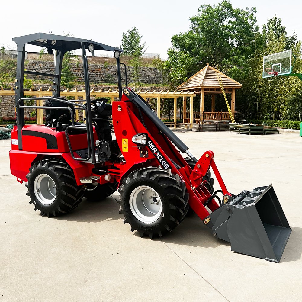 H180E Electric Skid Steer Loader 5 Ton Rated Load Mini Front & Backhoe with Engine Core New & Used Condition for Sale