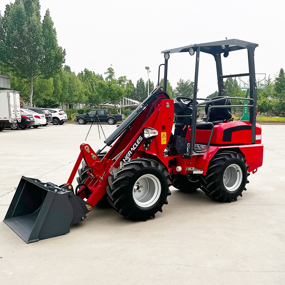 H180E Electric Skid Steer Loader 5 Ton Rated Load Mini Front & Backhoe with Engine Core New & Used Condition for Sale