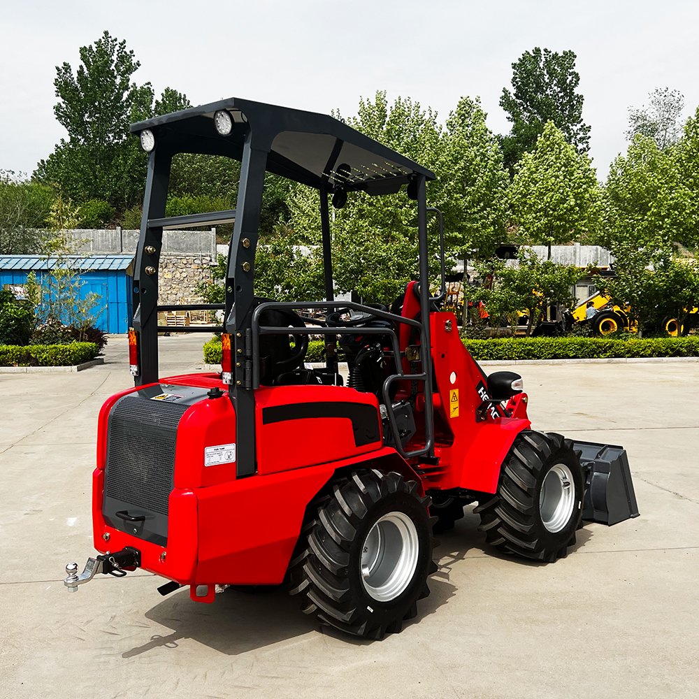 H180E Electric Skid Steer Loader 5 Ton Rated Load Mini Front & Backhoe with Engine Core New & Used Condition for Sale