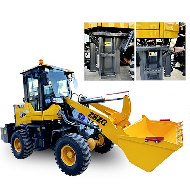 wheel loader CE/EPA 600 kg 1 ton 2 ton 3 ton mini wheel used loader bucket wheel loader