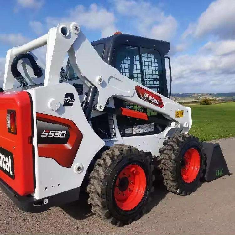 Good Cost Bobcat S300 1.5 Ton Used Track Machine Hydraulic Crawler Compact Cheap Mini Skid Steer Loader