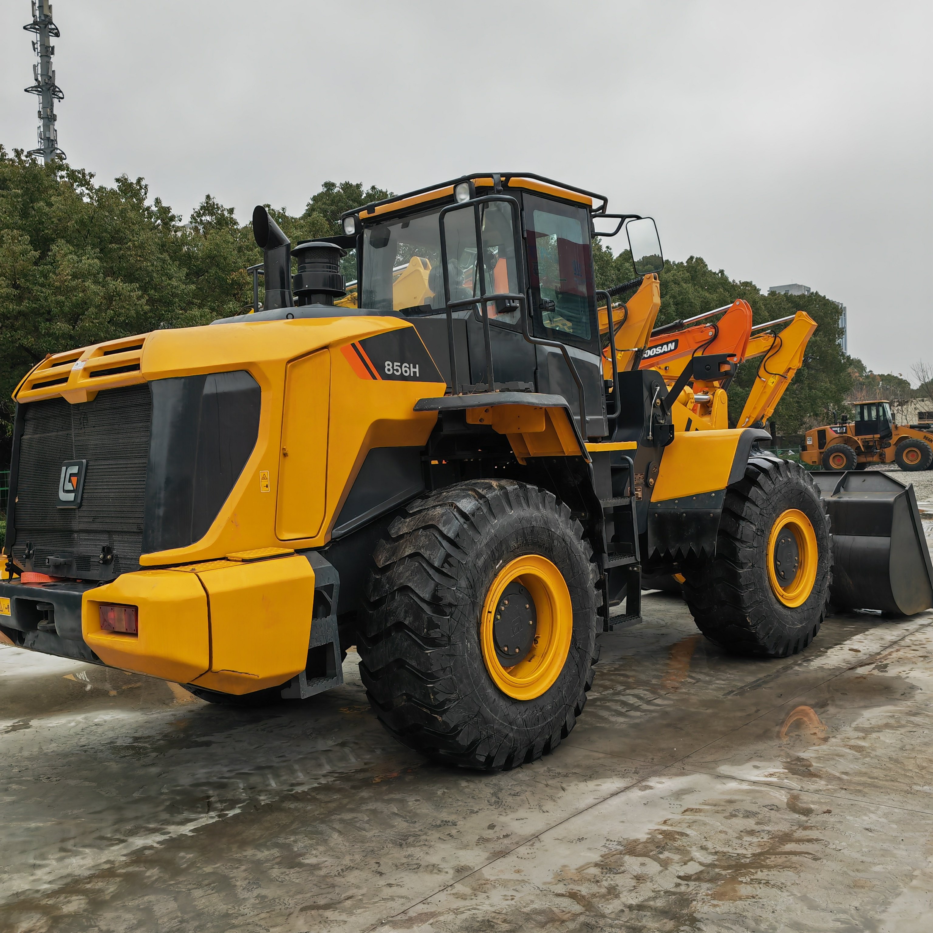 High quality China Liugong 5ton Loader Clg856 Clg856h Wheel Loader Stage Iv Tier 4f
