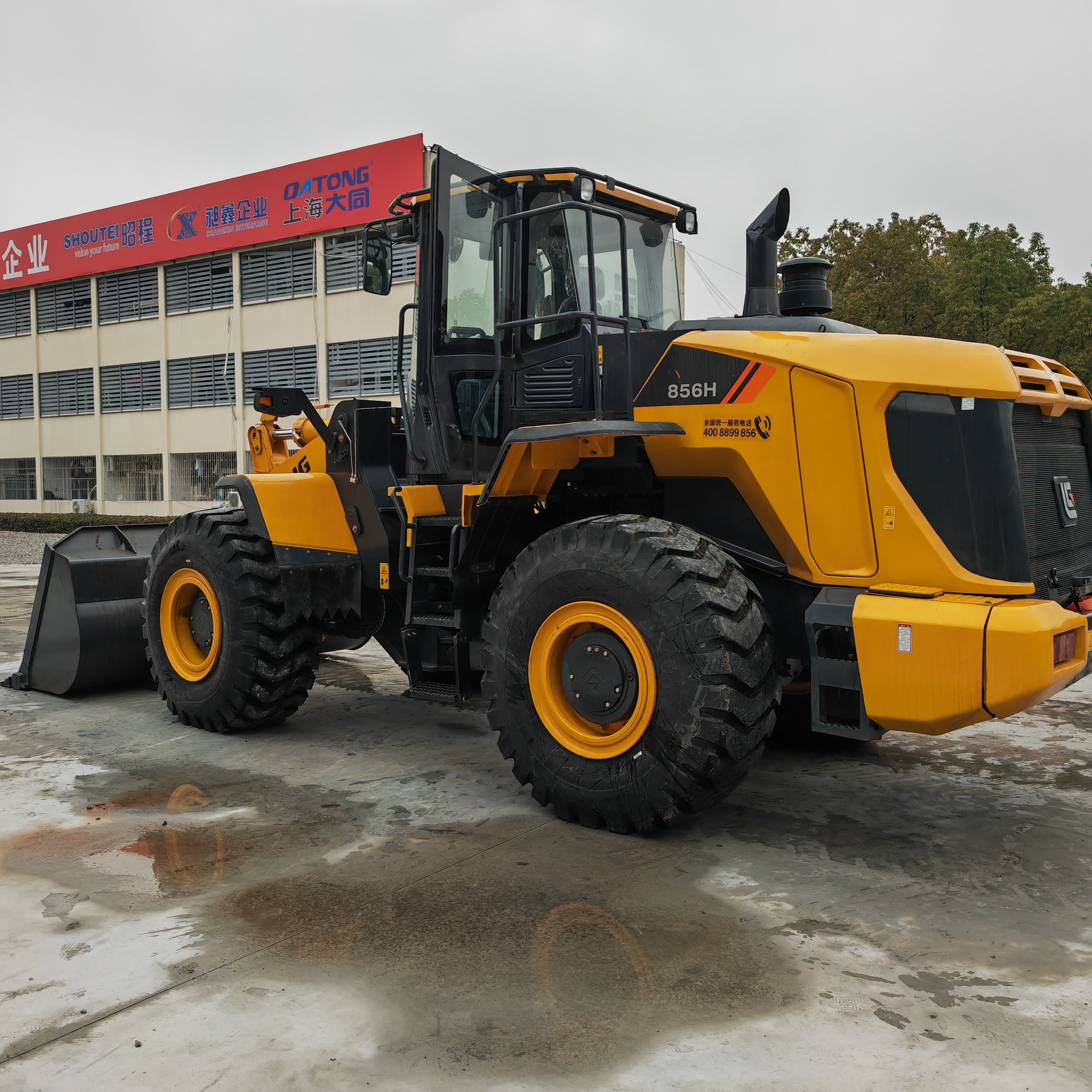 High quality China Liugong 5ton Loader Clg856 Clg856h Wheel Loader Stage Iv Tier 4f