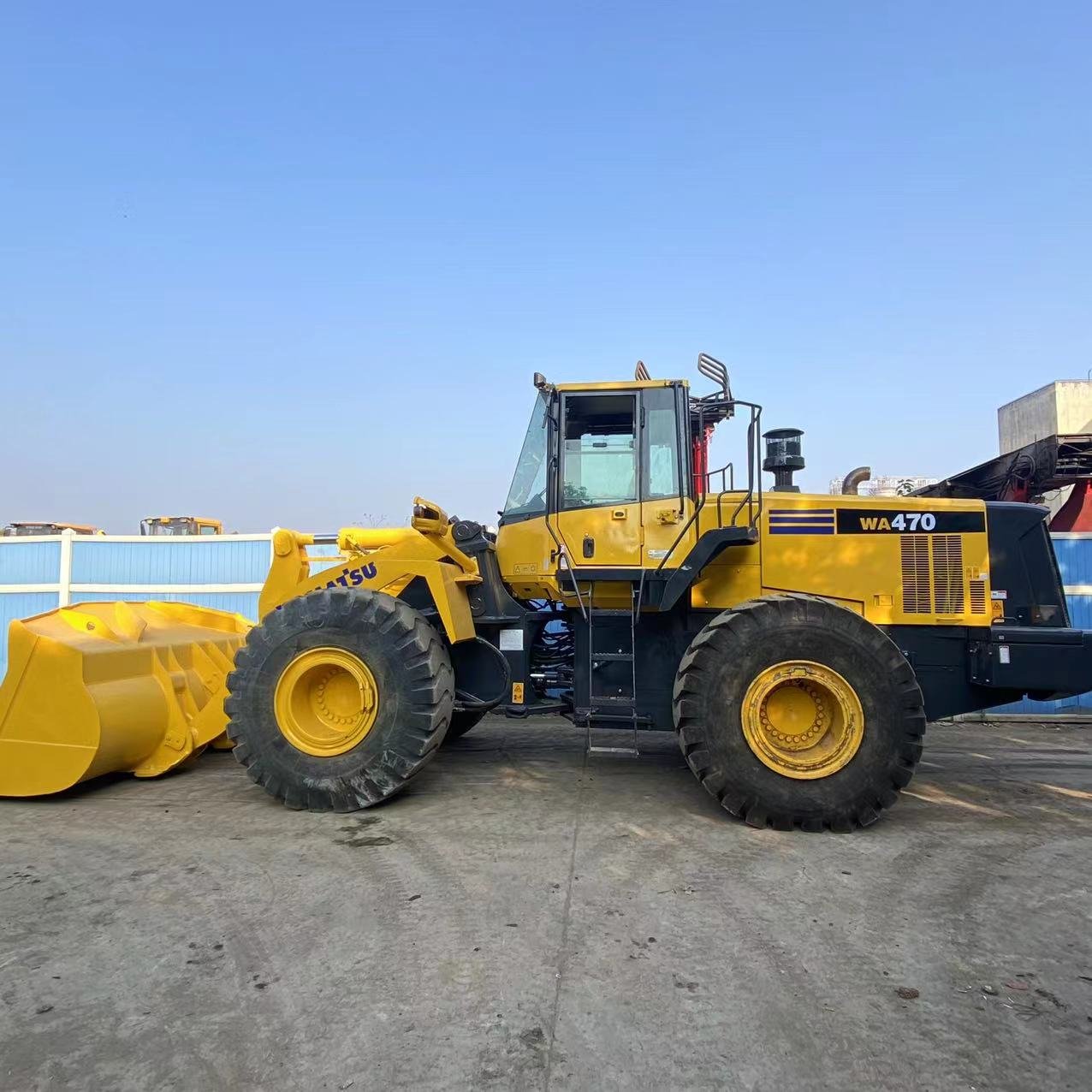 94% new good condition used secondhand machine engine loaders komatsu wa470-6 wa500-6 wa600-6 hot selling in stock
