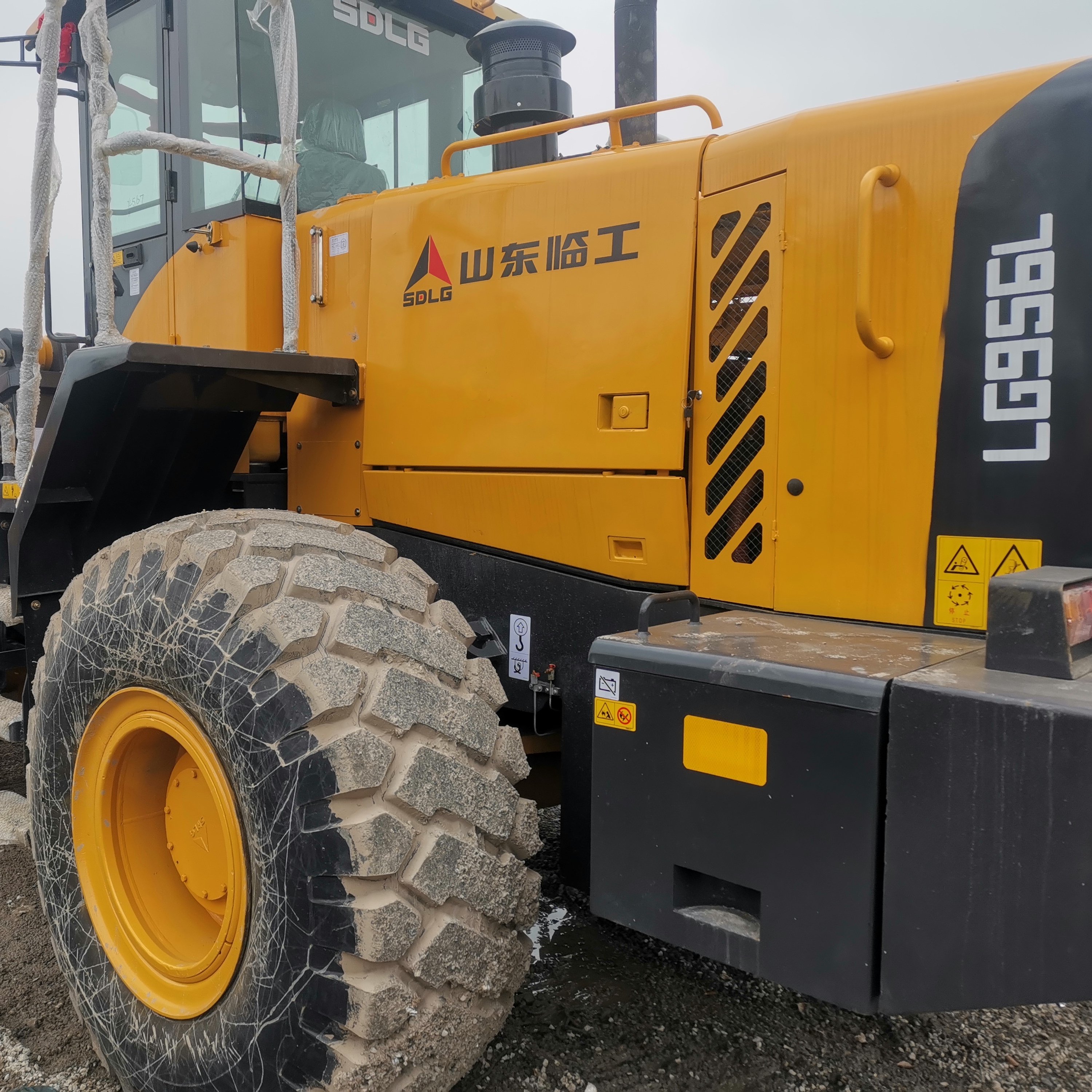 new model LG956L/958 used 5tons wheel loader second hand loader LG956L for SDLG Earth moving machinery