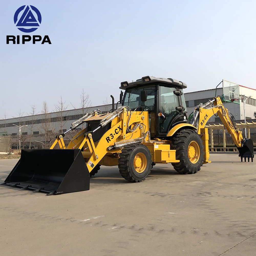  Backhoe Excavator Loader Tractor New Retroexcavadora Jcb Mini Backhoe Loader 4x4 Wheel/Backhoe Loader
