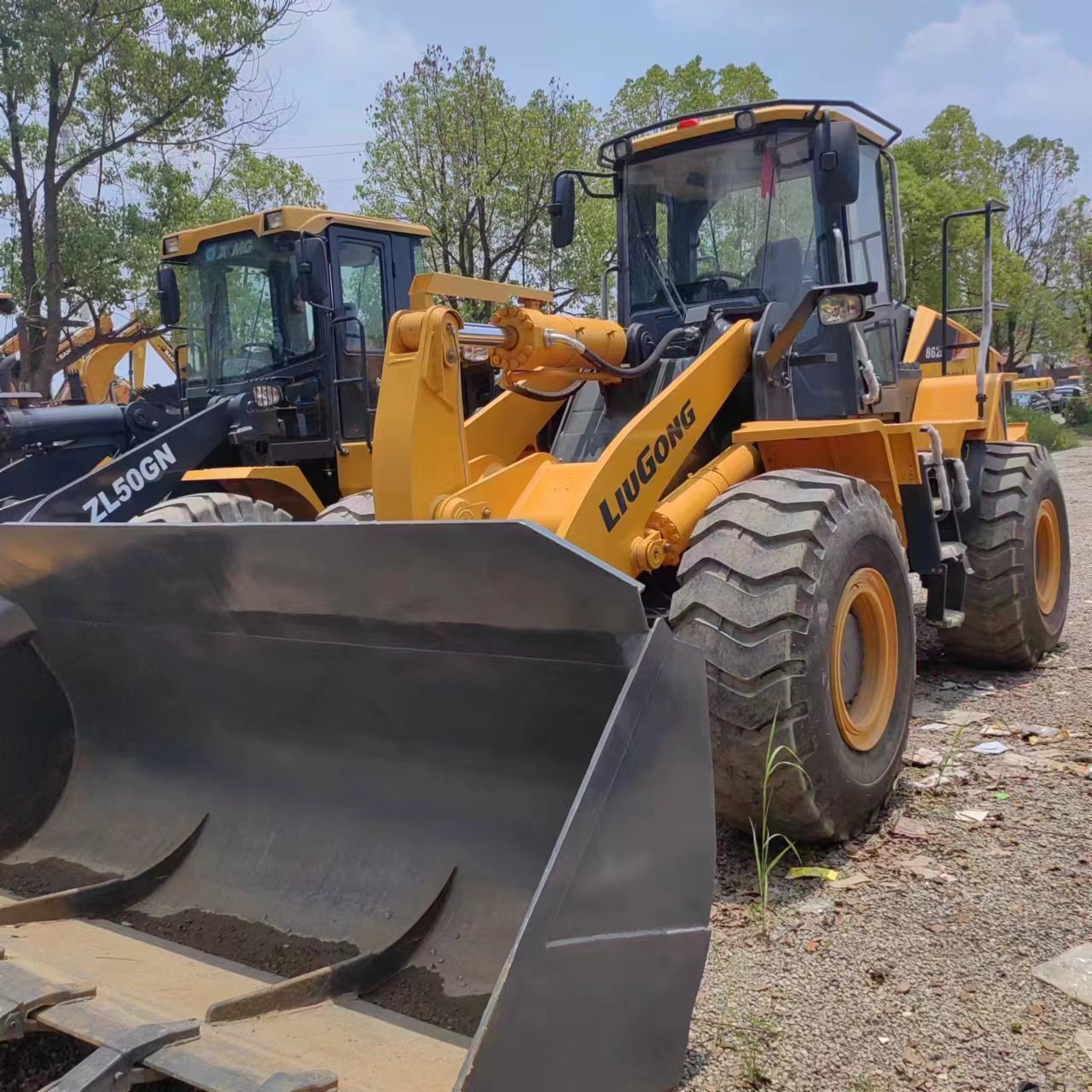 Used 856 856H 862H Wheel Loader Good Condition 6 Ton Liugong 856 Used Loader