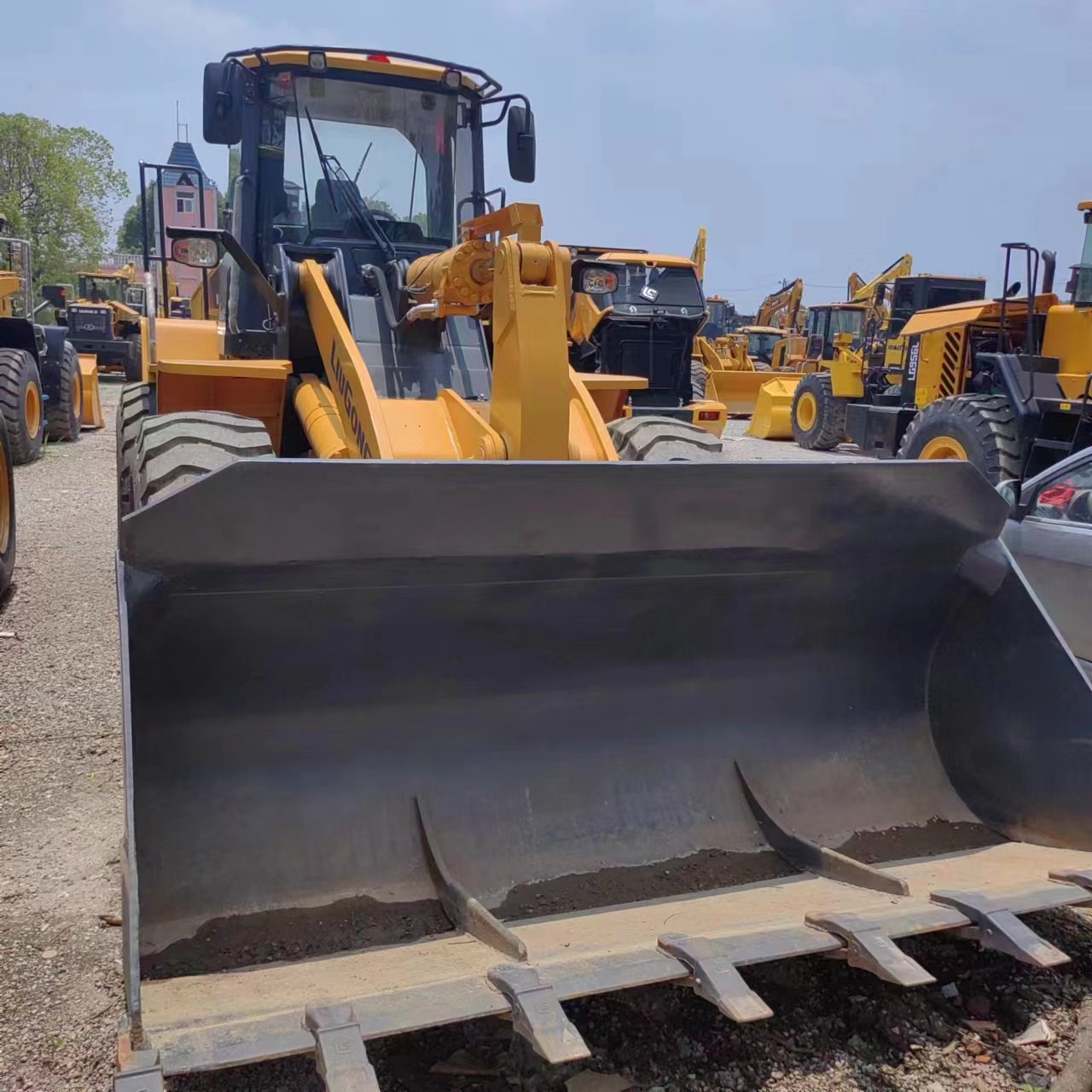 Used 856 856H 862H Wheel Loader Good Condition 6 Ton Liugong 856 Used Loader