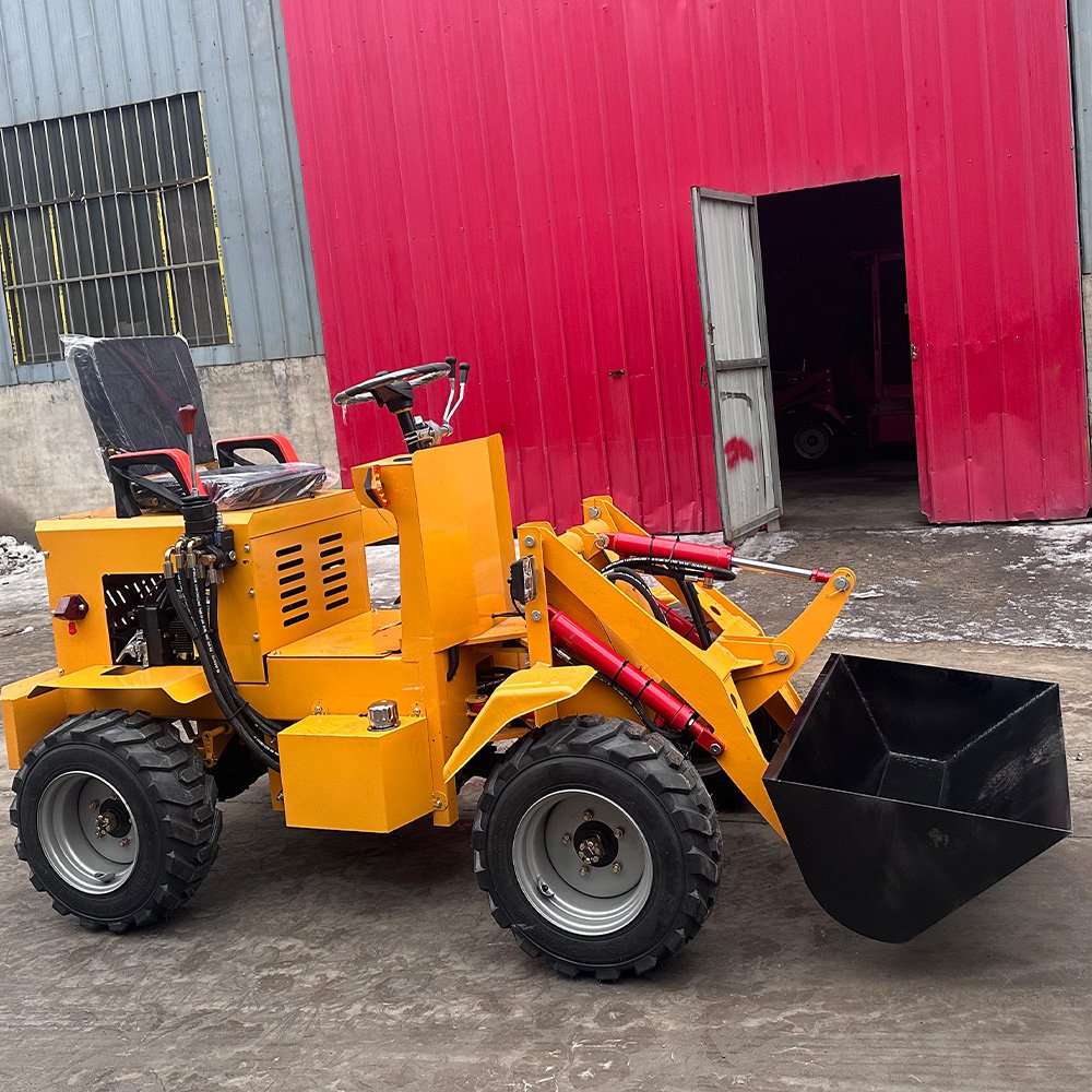 Euro5 EPA engine 600kg mini wheel loader compact diesel loader