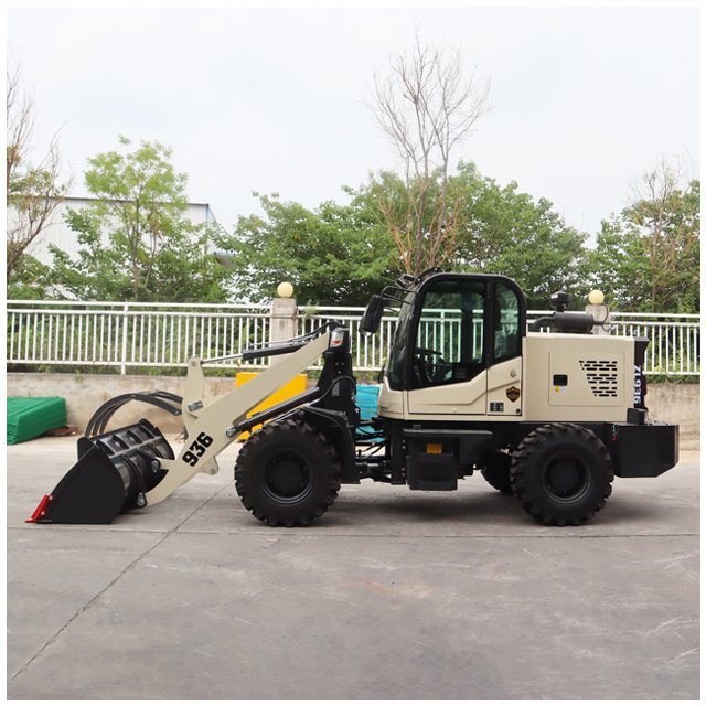Construction machinery wheeled multi-functional excavator loader