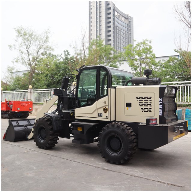 Construction machinery wheeled multi-functional excavator loader