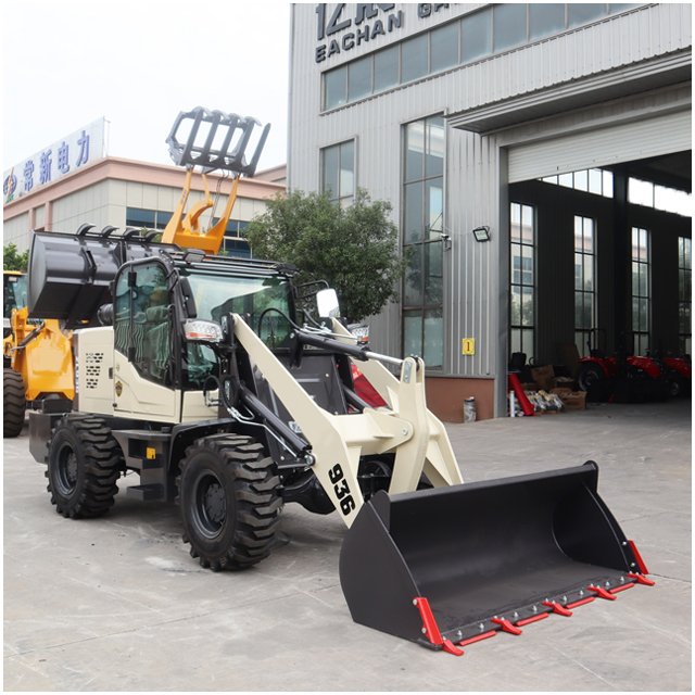 Construction machinery wheeled multi-functional excavator loader