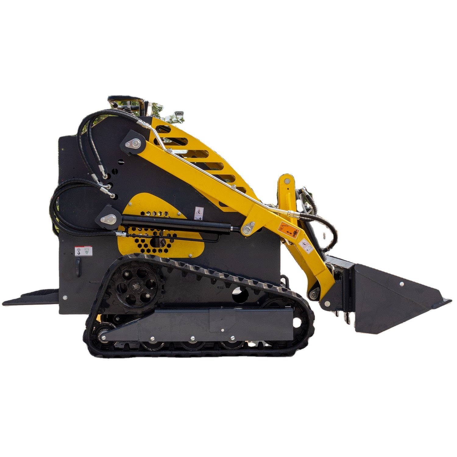 Loading and handling of materials used 2 cylinders gasoline briggs&stratton skid steer loader price supplier