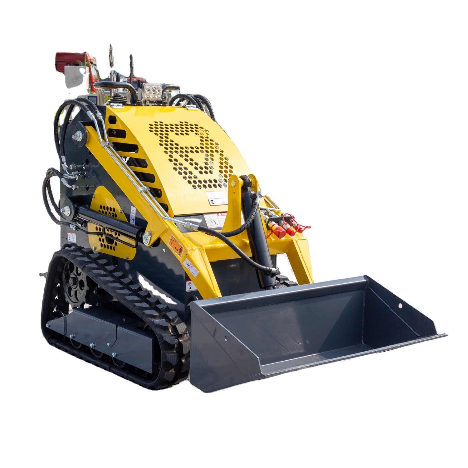Loading and handling of materials used 2 cylinders gasoline briggs&stratton skid steer loader price supplier