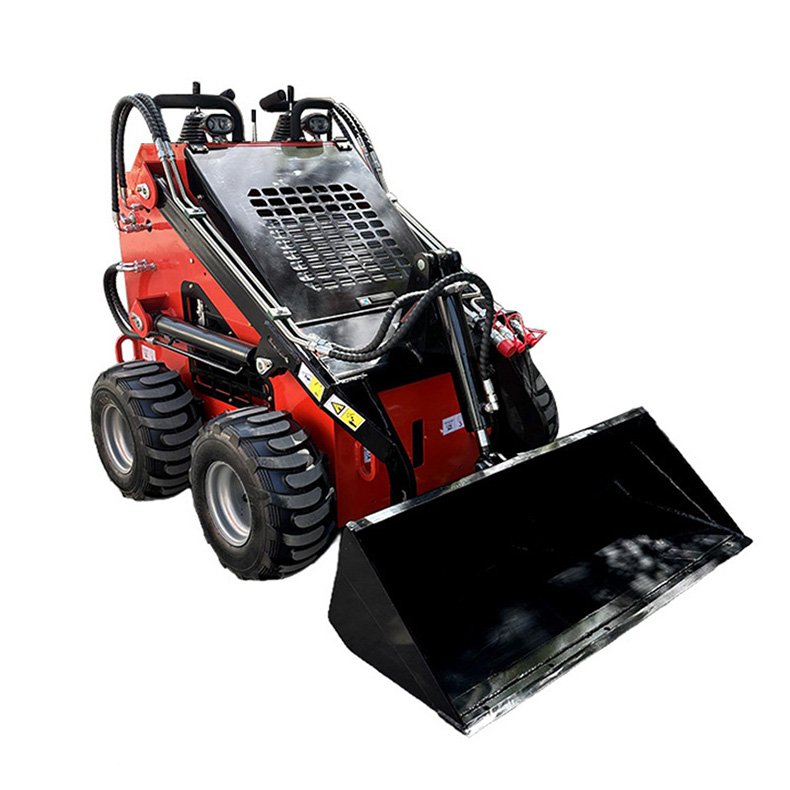Wheel Loader 23Hp Skid Steer Loader Construction Backhoe Track Loader
