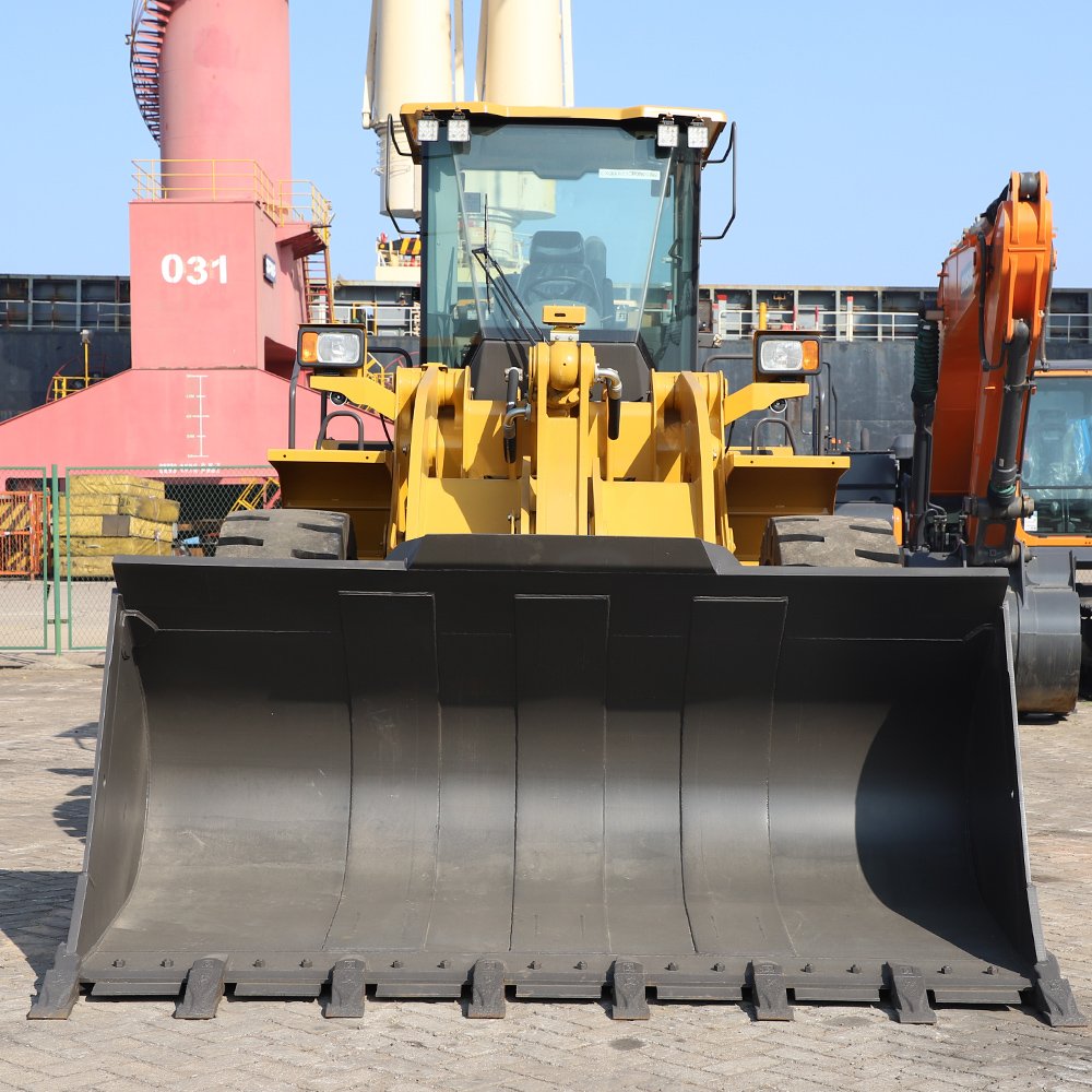 Hot selling high-quality wheel loader front wheel loader for sale, Wheel Loader shanghai yard for hot sale
