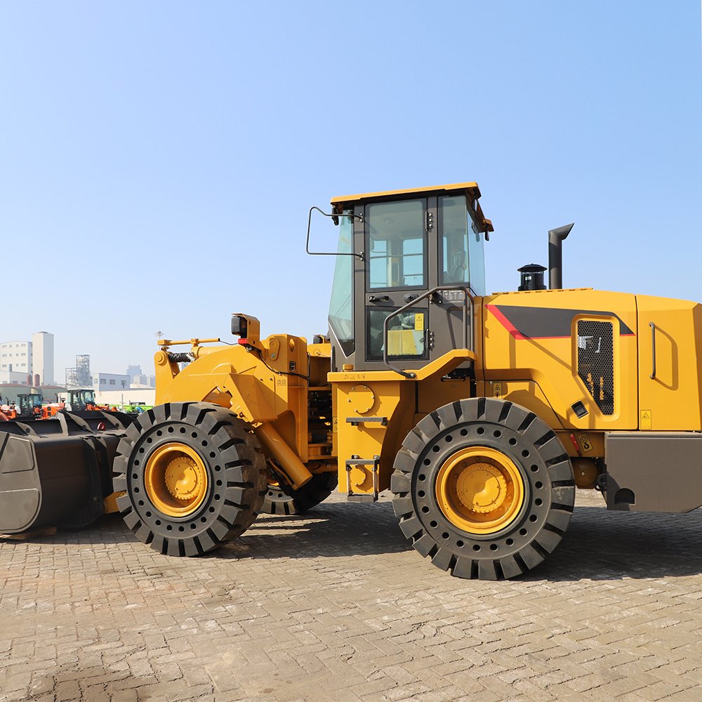 Hot selling high-quality wheel loader front wheel loader for sale, Wheel Loader shanghai yard for hot sale