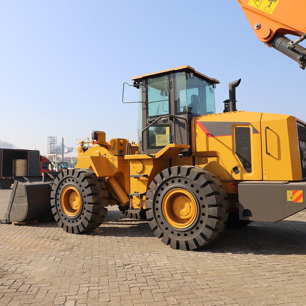 Hot selling high-quality wheel loader front wheel loader for sale, Wheel Loader shanghai yard for hot sale