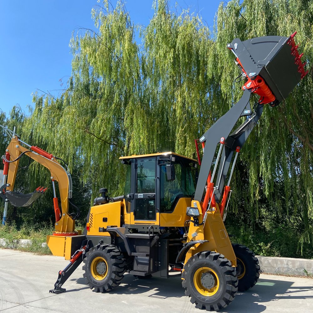 New Arrived !!! Cheap china smallest electric wheel backhoe loader mini ARTICULATED front end used loader mini loader