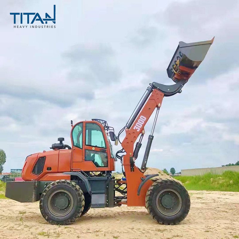 CE ISO Certified TL3000T Wheel Loader 3000kg Front Telescopic Loader Argentina Brazil Peru Used 3 Ton Engine Pump Bucket