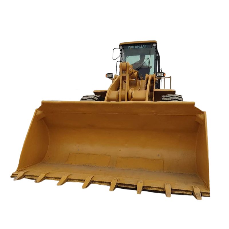 High quality CAT 966H 6 tons front loader bucket loader used caterpillar 966h wheel loader