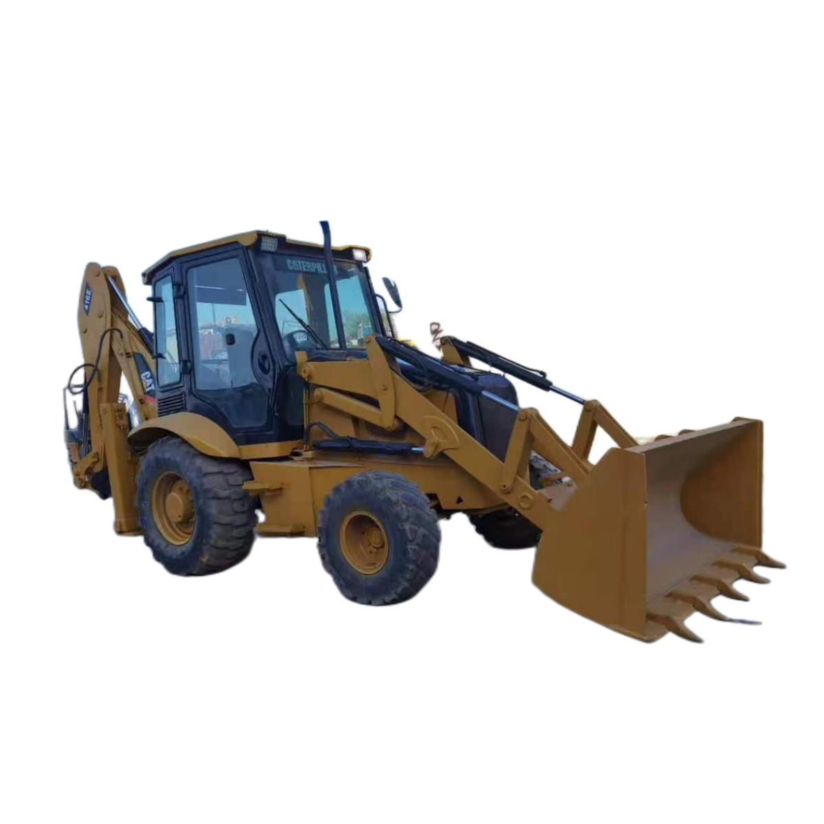 Used Backhoe Loader Cheap Backhoe Loader Factory sale Caterpillar CAT 416E machinery for sale Used Wheel loader Backhoe for sale