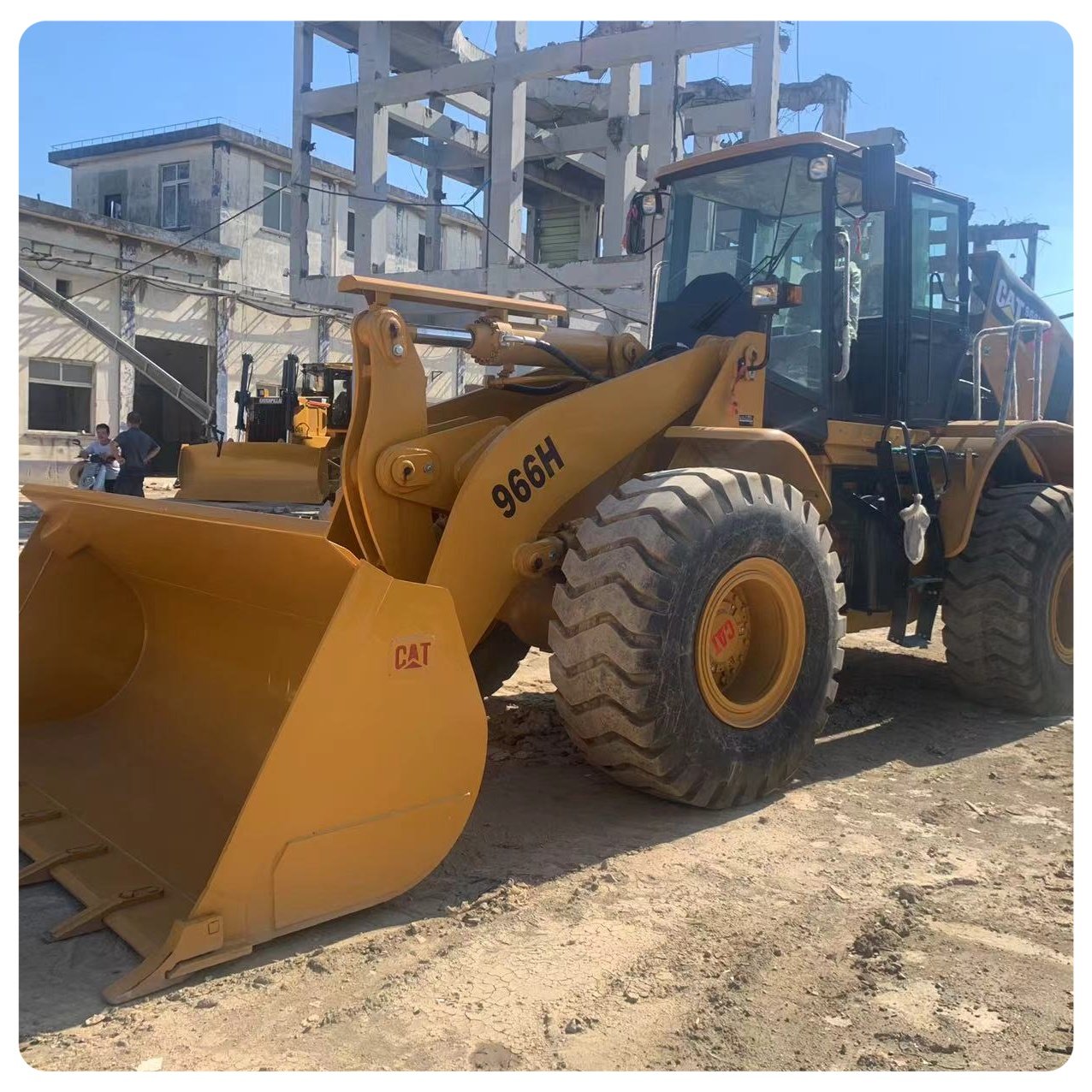 Used Front Loader Most Well Sold Popular 5Ton Loader Japan Brand Used CAT966H in stock with Better After Service for sale