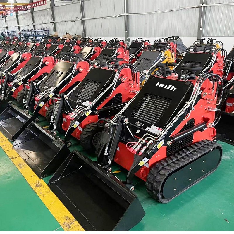 Euro 5 CE EPA China Manufacturer Small mini Skid steer loader 500KG 1 ton Mini Wheel Loader For Sale skid loaders Fast delivery