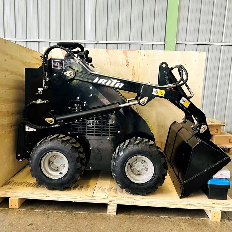 Euro 5 CE EPA China Manufacturer Small mini Skid steer loader 500KG 1 ton Mini Wheel Loader For Sale skid loaders Fast delivery