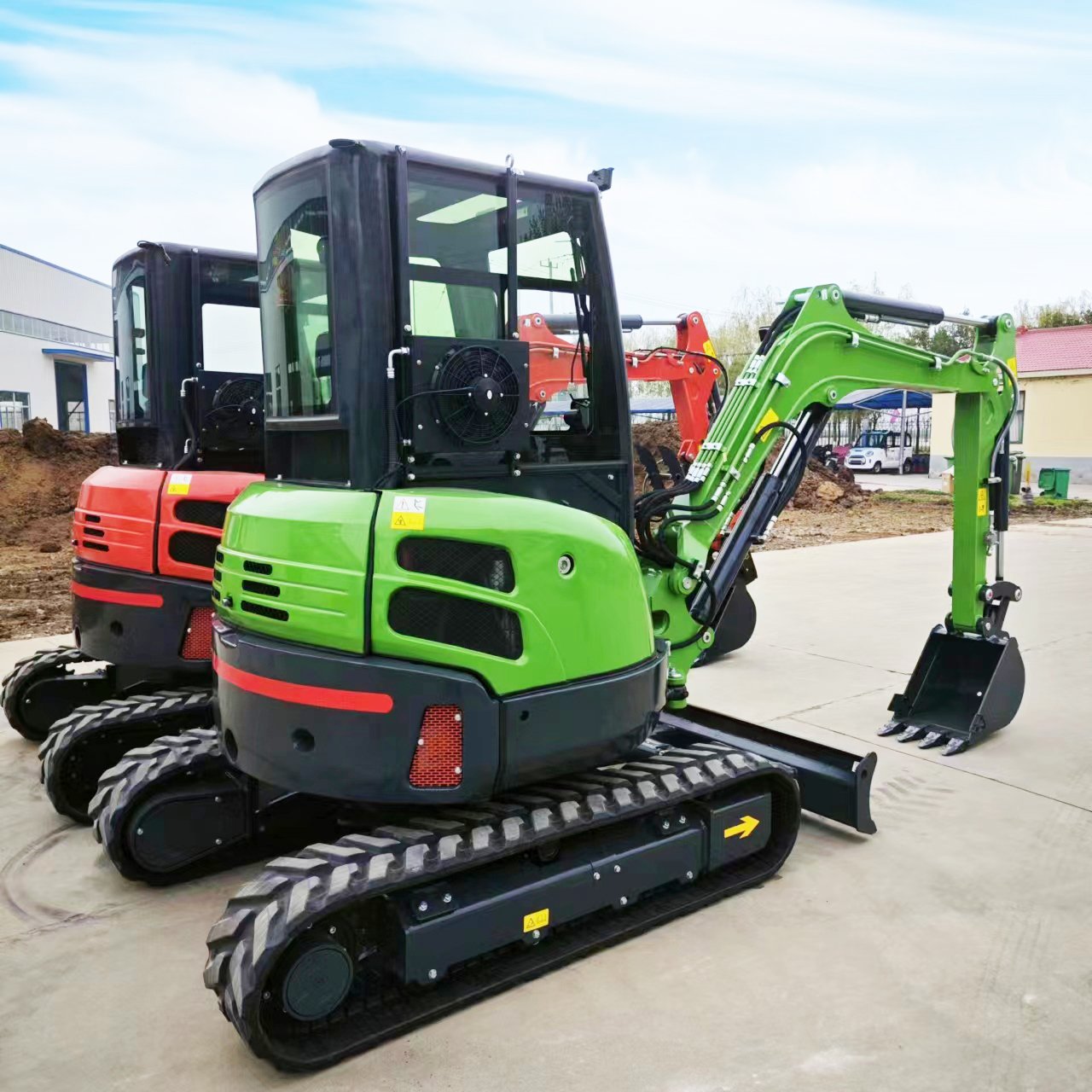 !Mini Excavator Crawler Digger Farm Excavator Machine New Mini bagger USA Engine Mini Excavator For Sale