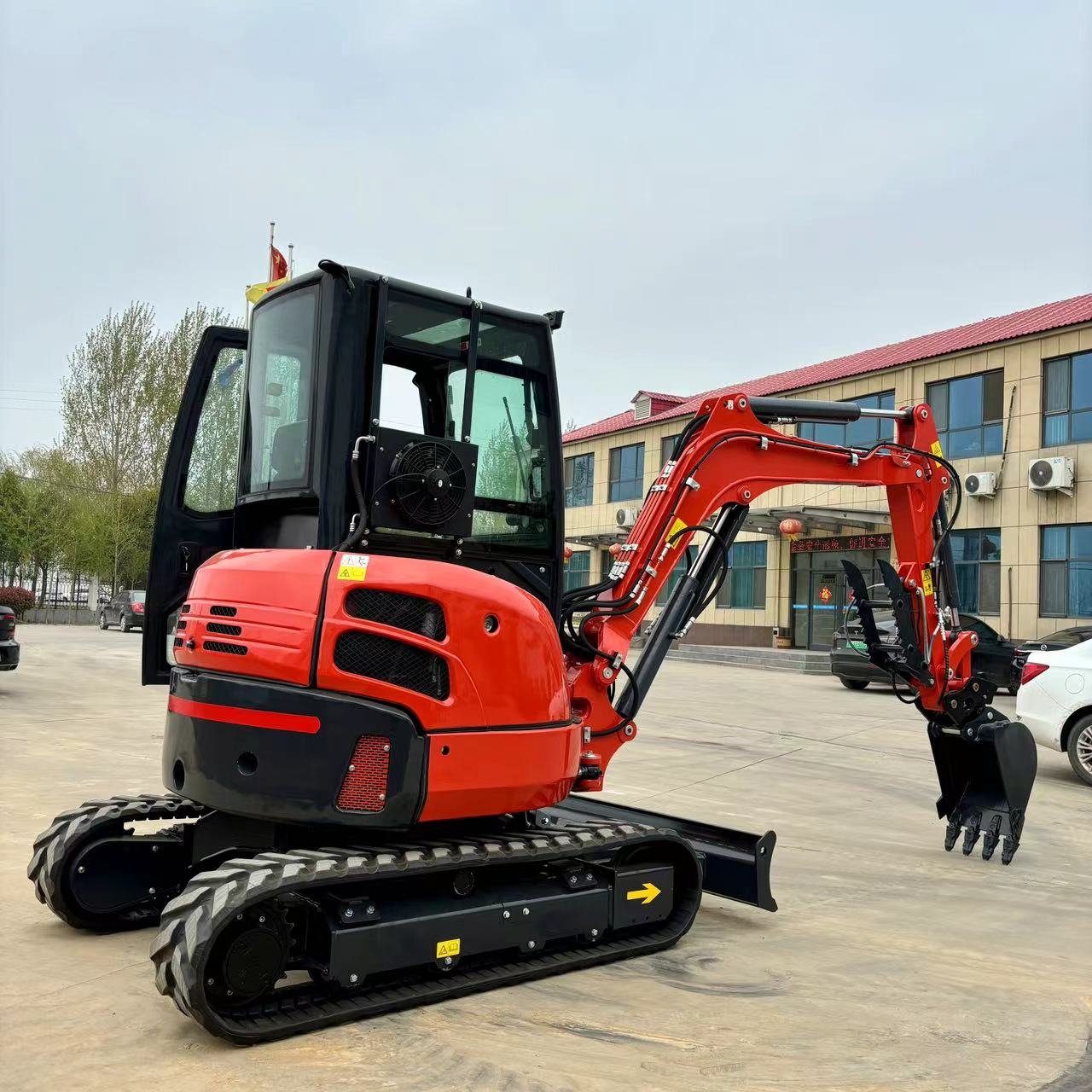 !Mini Excavator Crawler Digger Farm Excavator Machine New Mini bagger USA Engine Mini Excavator For Sale