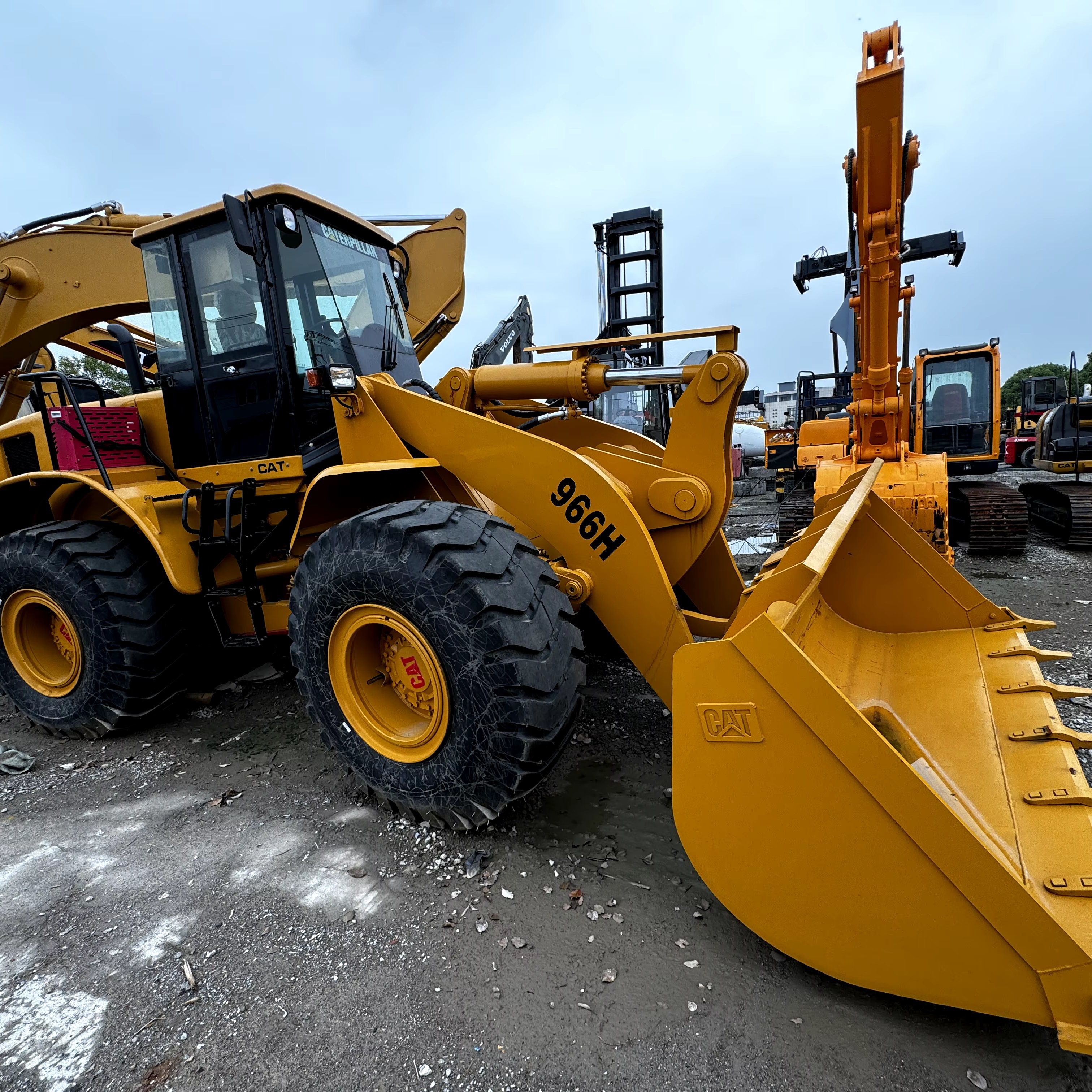 Original Used CAT 966H Loader Used CAT966H Caterpillar Large Hydraulic Front Loader used Wheel Loader