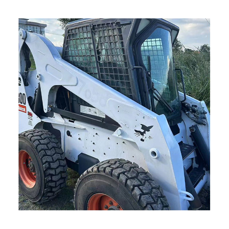 High Quality cat S300/S185 Second Hand Wheel Loader Machine Original Paint Mini Used Loader for Sale