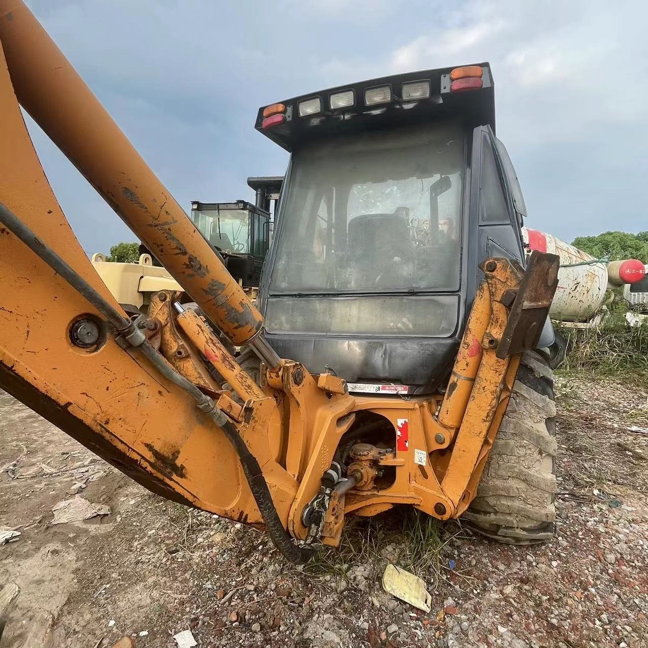 Original Used case 580N Front Backhoe loader cheap case 580m 4x2 4x4 type tractor in good condition