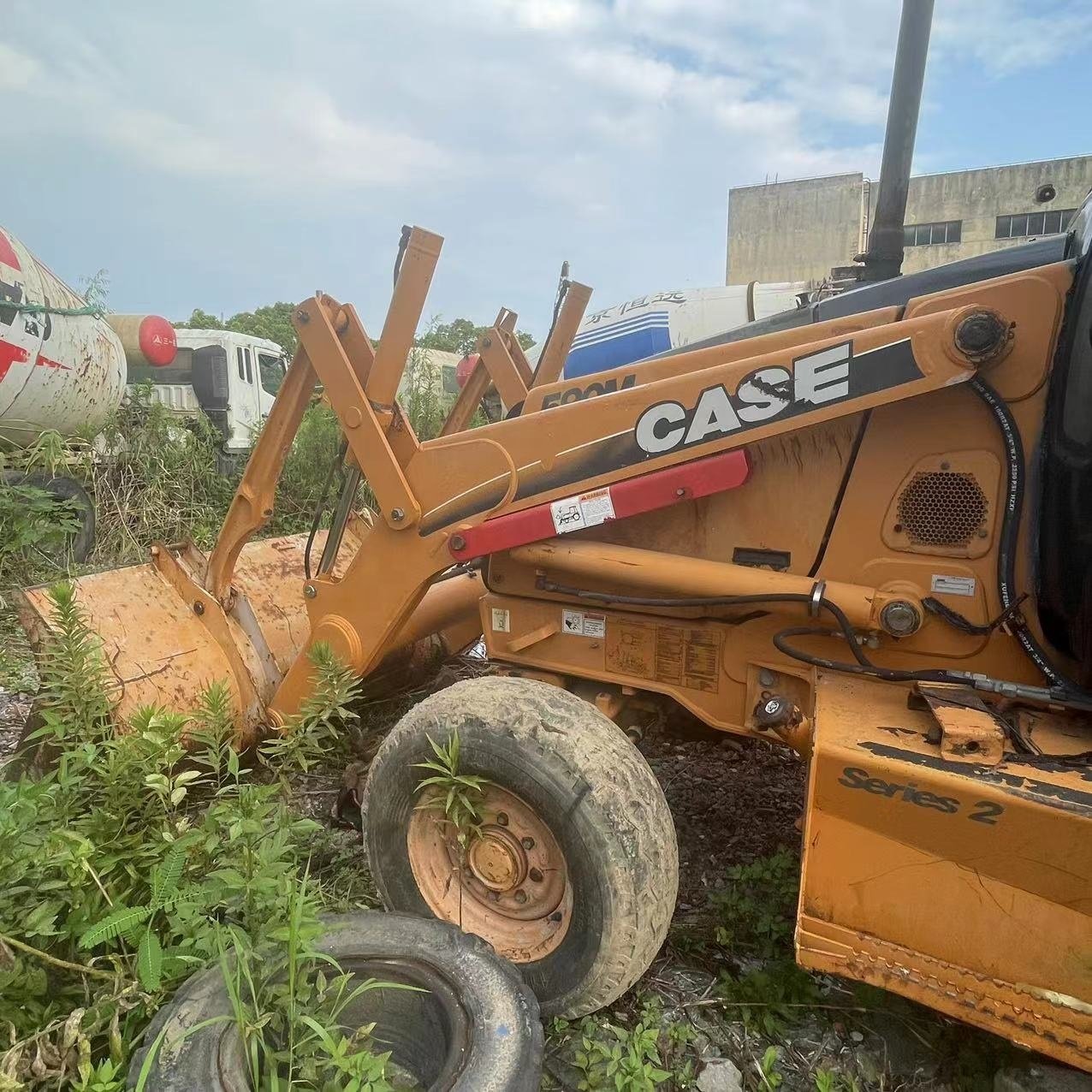 Original Used case 580N Front Backhoe loader cheap case 580m 4x2 4x4 type tractor in good condition