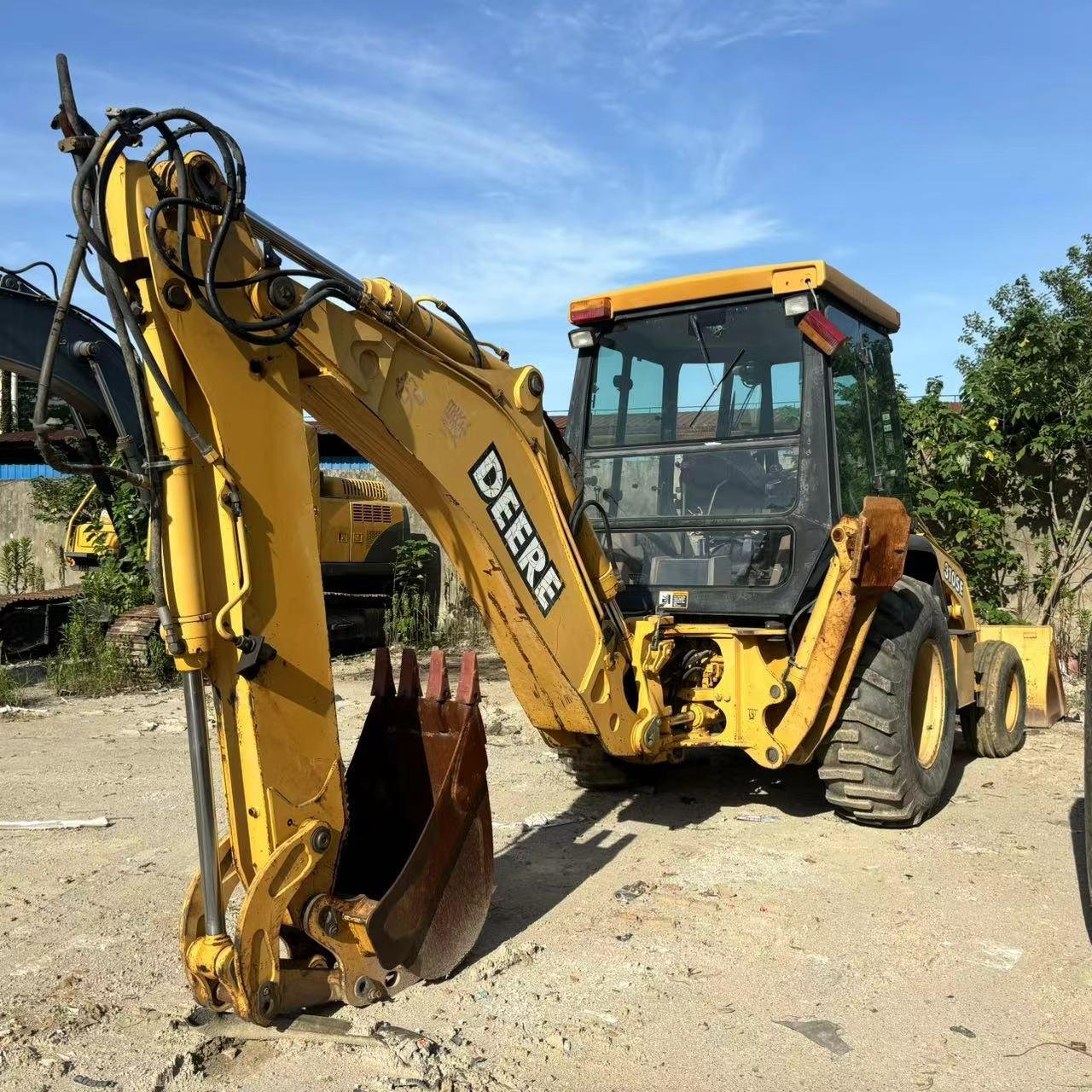 Powerful used CASE 310SE loaders Second hand John Deere 310SE wheel Backhoe Loader in stock high quality and nice performance